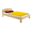 Image de Lit tim 100 x 200 cm en pin sans sommier de couleur