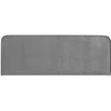 Image de Tête de lit NOVARE 160 avec fixation murale, en tissu - Gris