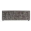 Image de Tête de lit ELOWA 160 sur pieds, en tissu - Gris