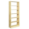 Image de Etagère en pin REGALE, 7 tablettes, vernis naturel