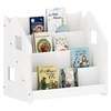 Image de Bibliothèque enfant BRUNO en pin massif laqué blanc
