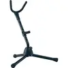 Image de Stand Noir Sax Soprano Courbe Stands saxophones