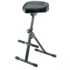 Image de 14047 Tabouret Cuir Noir Banquettes Clavier