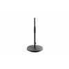 Image de Accessoires sonorisation 23323-300-55 STAND MICRO NOIR 250 MM Stands enceintes et tubes