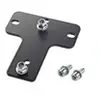 Image de Accessoires sonorisation 24359 - SUPPORT DE FIXATION UNIVERSEL 6 POUR HAUT-PARLEUR - NOIR Stands enceintes et tubes