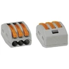 Image de Borne pour boîte de dérivation CLASSIC avec leviers 2,50mm² gris 03 conducteurs - - 222-413