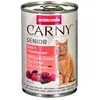 Image de Animonda Pâtée Pour Chat Carny Senior Au Boeuf Et Aux Coeurs De Dinde 400g