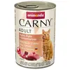 Image de Animonda Nourriture Humide Pour Chats Adultes Carny Au Goût Poulet Dinde Et Coeurs De Canard 400g