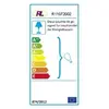 Image de REALITY LEUCHTEN R11073002 LUSTRES EN ACRYLIQUE 3 AMPOULES 40 W E14 (NON INCLUSES) NOIR 40 CM