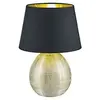 Image de leuchten r50631079 luxor, lampe de table, céramique, e27, or, 24 x 24 x 35 cm