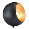 Image de leuchten a + + to e, lampe de table, métal, e14, métal, schwarz matt goldfarbig, 14 x 15 x 15 cm, e14