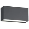 Image de Trio Leuchten Applique murale d'extérieur Trent en aluminium Anthracite 10 W en occasion ou reconditionné