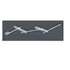 Image de Plafonnier indira nickel mat 3x6w smd led