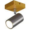 Image de TRIO, Spot, Marley 1xGU10, max.15,0 W Corps: Métal, Nickel mat L:9,0cm, L:12,0cm, H:16,0cm Montage au plafond et au mur,Sans illuminant,FLEXConnect en occasion ou reconditionné