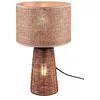 Image de Reality, Lampe de table, Straw 1xE27, max.40,0 W 1xE27, max.10,0 W Corps: Maillage rotin, Brun Ø:24,0cm, H:40,5cm Interrupteur de cordon,IP20,Sans illuminant,Source lumineuse remplaçable p en occasion ou reconditionné