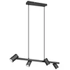 Image de TRIO, Suspension, Marley 4xGU10, max.35,0 W Corps: Métal, noir mat L:80,0cm, L:18,0cm, H:150,0cm IP20,Sans illuminant,Réglable en hauteur en occasion ou reconditionné