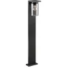 Image de Trio Leuchten Outdoor Path Light Ardila 411660132, aluminium moulé sous pression anthracite, verre transparent, sauf 1x E27, capteur crépusculaire en occasion ou reconditionné