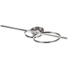 Image de Trio LED Plafonnier Montilla 643010307, métal nickel mat, acrylique, avec LED 54 Watt, télécommande en occasion ou reconditionné