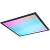 Image de Reality Leuchten R67664532 Beta Plafonnier LED en métal avec télécommande dynamique LED RVB 18 W Noir mat en occasion ou reconditionné