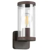 Image de Reality Leuchten Bonito R21596124 Applique murale d'extérieur en aluminium moulé sous pression avec abat-jour en plastique transparent 1 ampoule E27 non incluse en occasion ou reconditionné