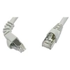 Image de L00000A0192 RJ45 Câble réseau, câble patch CAT 6a S/FTP 1.00 m gris ignifuge, avec cliquet dencastrement