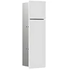 Image de Emco Asis Pure Module d'armoire encastré pour Ensemble de brosses de Toilettes, Armoire de Salle de Bain avec Porte-Papier Toilette, Armoire Haute avec Fonction Push to Open, butée à Gauche, Blanc en occasion ou reconditionné