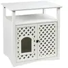 Image de Kattenbak kast Helena 64x46x65 cm wit 82662415656