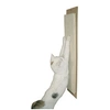 Image de Planchette a gratter Maxi 70x17cm - Blanc - Pour chat