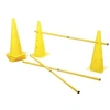 Image de Ensemble de Cônes-obstacles Equipement d'Agilité pour Chiens Jaune 81994
