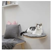 Image de Wandgemonteerd kattenbed Tofana 35x50 cm grijs 81543415634