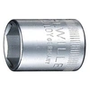 Image de Douille 6 pans extérieurs 13 mm Longueur: 23 mm 01010013 Propulseur: 1/4 (6.3 mm)