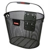 Image de Panier av a clips acier ovale plus 18l noir avec anse 36x27x25 cm (sans fixation)