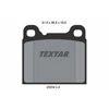 Image de Jeu De Plaquettes De Frein, Frein À Disque 2003402 Textar Textar 2003402 Alfa Romeo;Audi;Bedford;Bmw;Lamborghini;Maserati;Mercedes-Benz;Opel;Porsche;Saab;Talbot;Triumph;Volkswagen