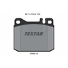 Image de Kit De Plaquettes De Frein, Frein À Disque Q+ 2039204 Textar Textar 2039204 Mercedes-Benz