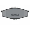 Image de Kit De Plaquettes De Frein, Frein À Disque 2086301 Textar Textar 2086301 Nissan