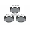 Image de Kit De Plaquettes De Frein, Frein À Disque 2109601 Textar Textar 2109601 Renault
