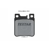 Image de Kit De Plaquettes De Frein, Frein À Disque Q+ 2130501 Textar Textar 2130501 Chrysler;Mercedes-Benz