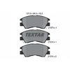 Image de Kit De Plaquettes De Frein, Frein À Disque 2137301 Textar Textar 2137301 Mitsubishi