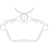 Image de Jeu De Plaquettes De Frein 2160601 Textar Textar 2160601 Alfa Romeo;Lancia