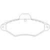 Image de Jeu De Plaquettes De Frein 2163102 Textar Textar 2163102 Citroen