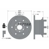 Image de Disque De Frein Textar 93019400 Alfa Romeo;Iveco