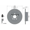 Image de Disque De Frein Textar 92056900 Mercedes-Benz