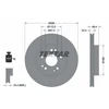 Image de Disque De Frein Textar 92057300 Mercedes-Benz