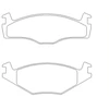 Image de Jeu De Plaquettes De Frein 2088708 Textar Textar 2088708 Seat;Volkswagen