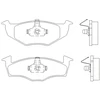 Image de Jeu De Plaquettes De Frein 2186602 Textar Textar 2186602 Seat;Skoda;Volkswagen