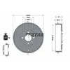 Image de Tambour De Frein Textar 94014000 Alfa Romeo;Cadillac;Fiat;Lancia