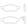 Image de Jeu De Plaquettes De Frein 2139408 Textar Textar 2139408 Ford