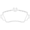 Image de Jeu De Plaquettes De Frein 2307003 Textar Textar 2307003 Mercedes-Benz
