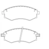 Image de Jeu De Plaquettes De Frein 2172501 Textar Textar 2172501 Hyundai;Kia;Mitsubishi;Ssangyong