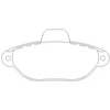 Image de Jeu De Plaquettes De Frein 2143603 Textar Textar 2143603 Fiat;Lancia